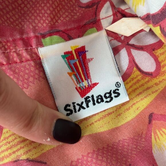 Six Flags Scooby Doo Vintage Bucket Hat Embroidered Reversible Y2K Boy Girl OS - Picture 5 of 6